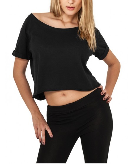 Urban Classics Ladies Short Tee black