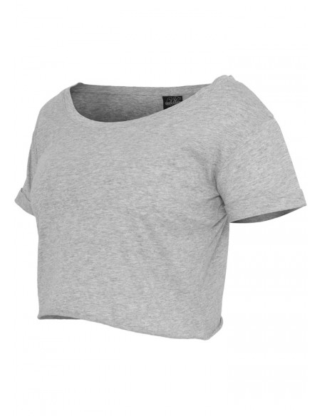 Urban Classics Ladies Short Tee grey