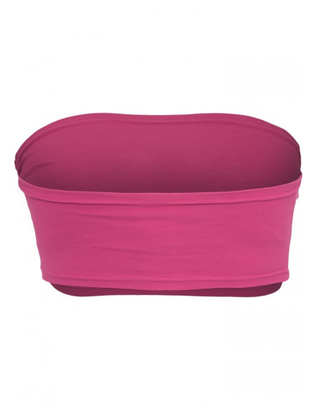 Urban Classics Ladies Bandeau Top fuchsia