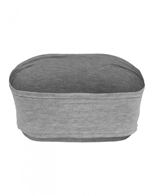 Urban Classics Ladies Bandeau Top grey