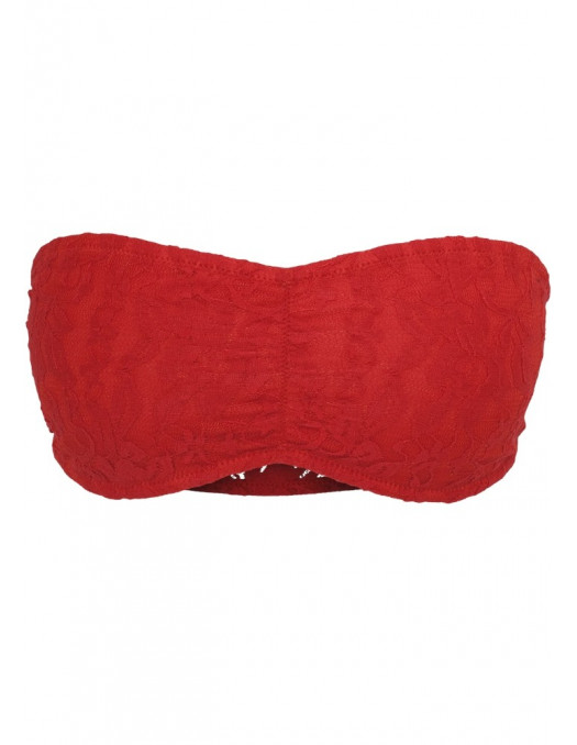 Urban Classics Ladies Laces Bandeau red