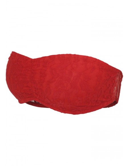 Urban Classics Ladies Laces Bandeau red