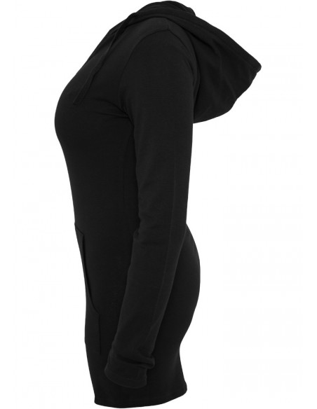 Urban Classics Ladies Long Jersey Hoody black