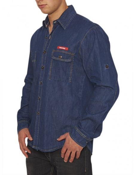 Escobar Shirt Denim Dark