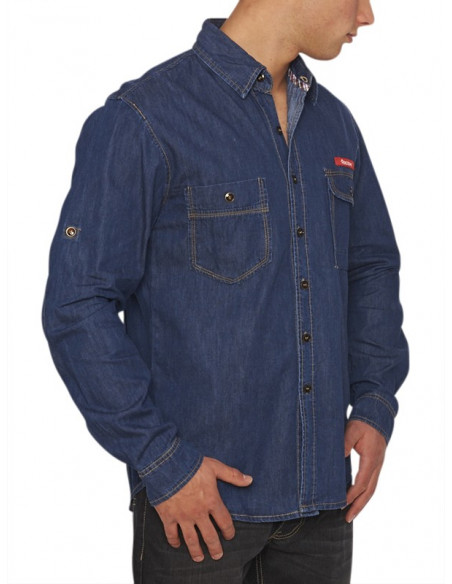 Escobar Shirt Denim Dark