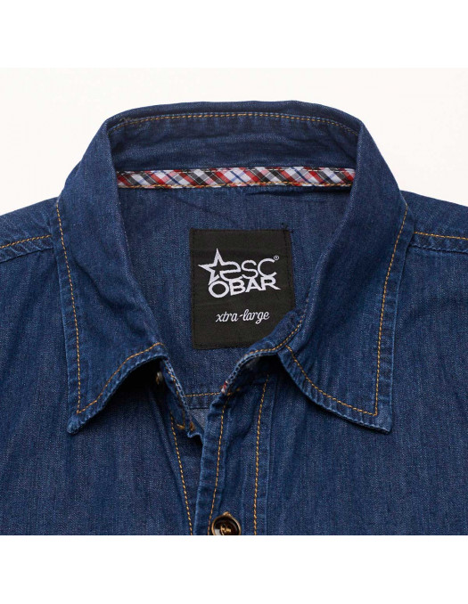 Escobar Shirt Denim Dark