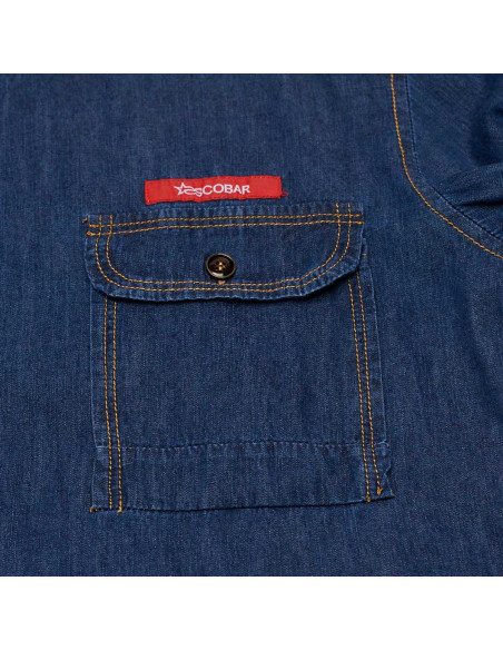 Escobar Shirt Denim Dark
