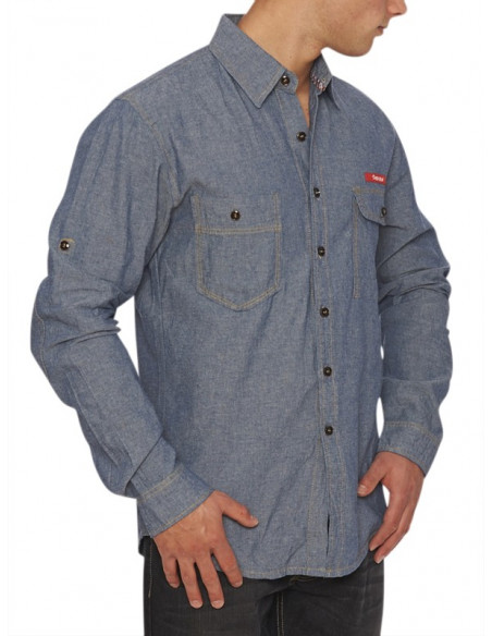 Escobar Shirt Denim Sky
