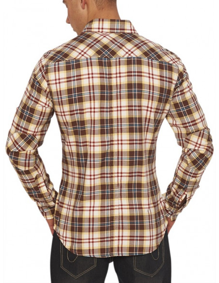 Escobar Shirt Plaid Brown