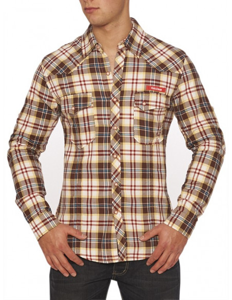 Escobar Shirt Plaid Brown