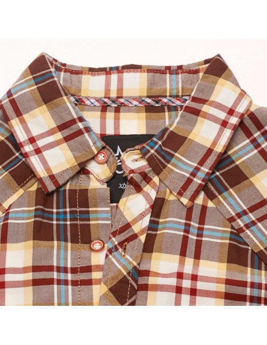 Escobar Shirt Plaid Brown