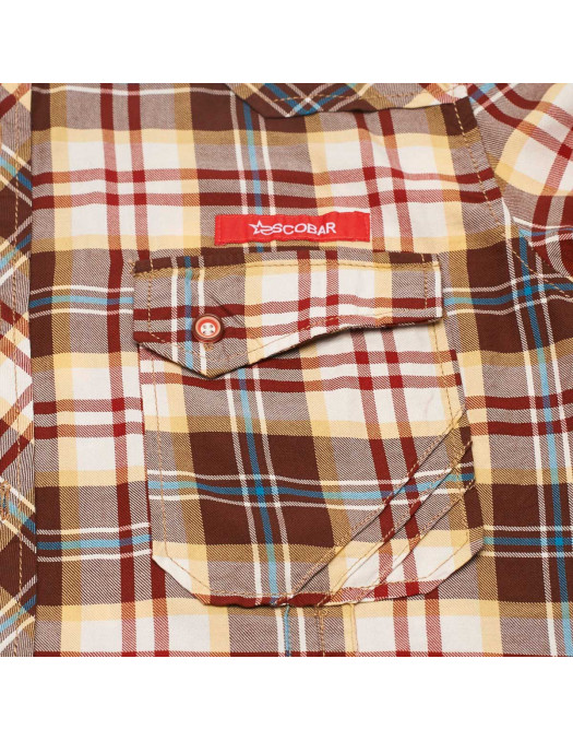 Escobar Shirt Plaid Brown