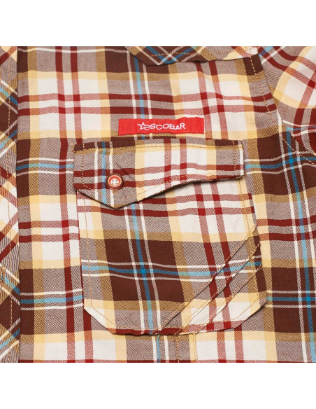 Escobar Shirt Plaid Brown