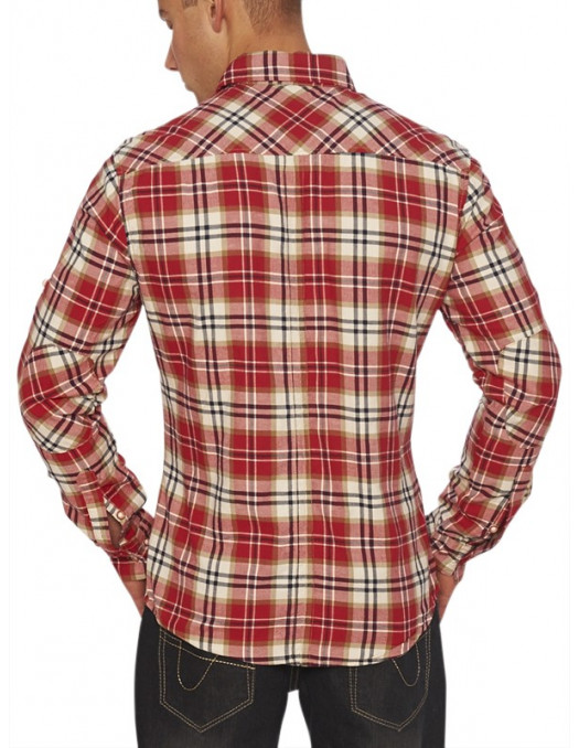 Escobar Shirt Plaid Red