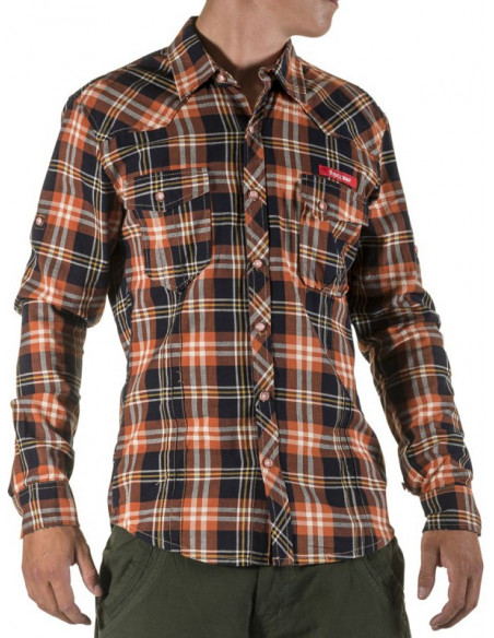 Escobar Shirt Plaid Black