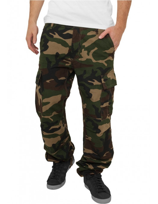 Urban Camouflage Cargo Pants Woodland
