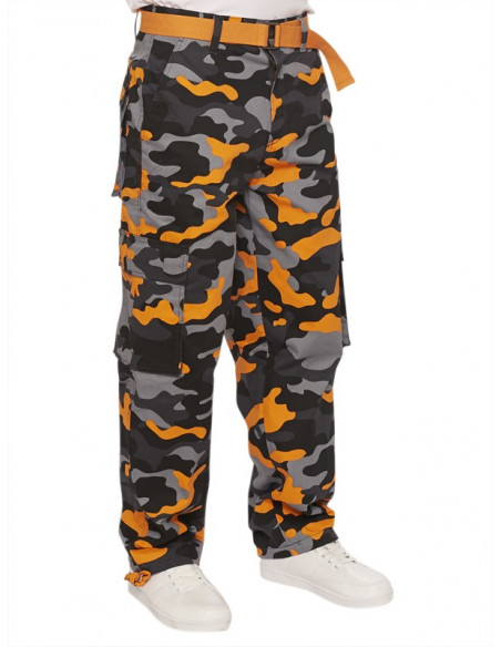 Access Loose Fit Premium Cargo Orange w belt