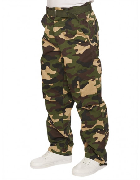 Access Loose Fit Premium Cargo Green w belt