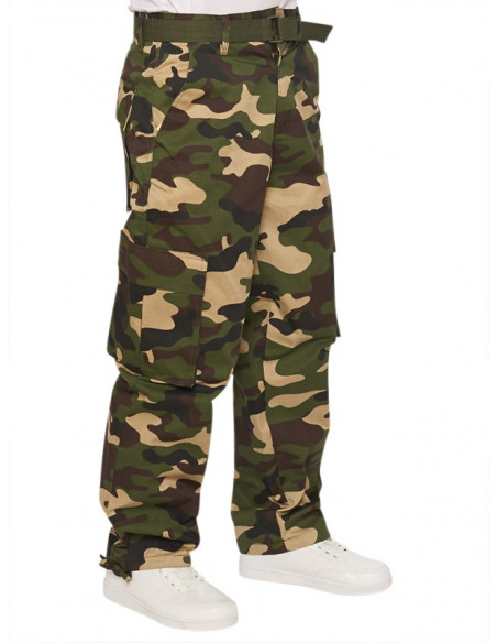 Access Loose Fit Premium Cargo Green w belt