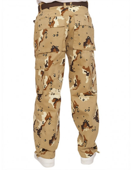 Access Loose Fit Premium Cargo Khaki w belt