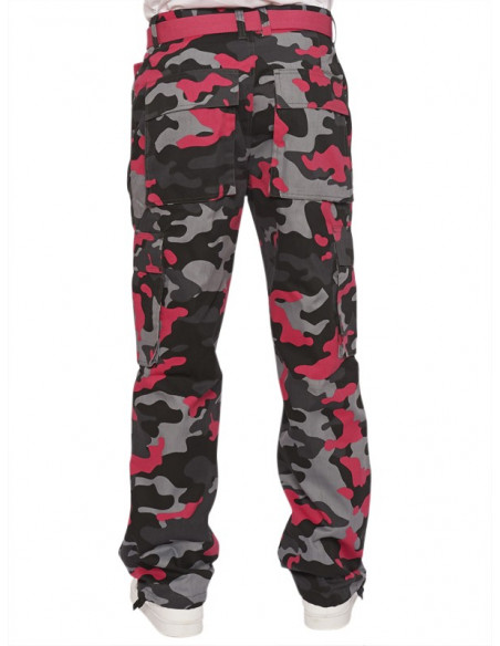 Access Loose Fit Premium Cargo Fuchsia w belt