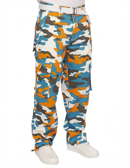 Access Loose Fit Premium Cargo Orange Sky w belt