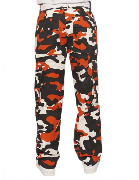 Access Loose Fit Premium Cargo Blk Orange w belt