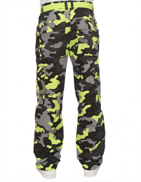 Access Loose Fit Premium Cargo Blk Volt w belt