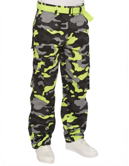 Access Loose Fit Premium Cargo Blk Volt w belt