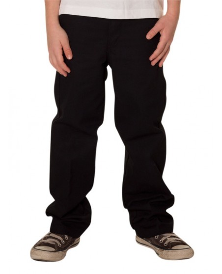 Kids Access Work Pants Chino Black