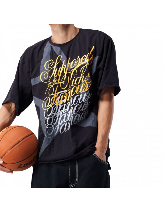 Rich & Famous Black T-shirt