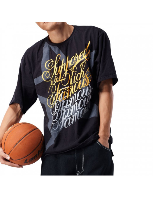 Rich & Famous Black T-shirt