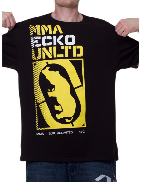Ecko Unltd MMA T-shirt black yellow