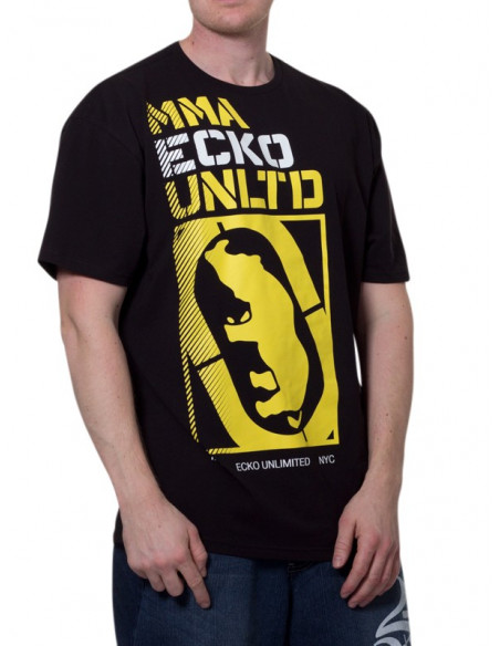 Ecko Unltd MMA T-shirt black yellow