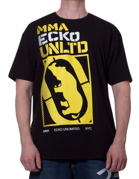 Ecko Unltd MMA T-shirt black yellow