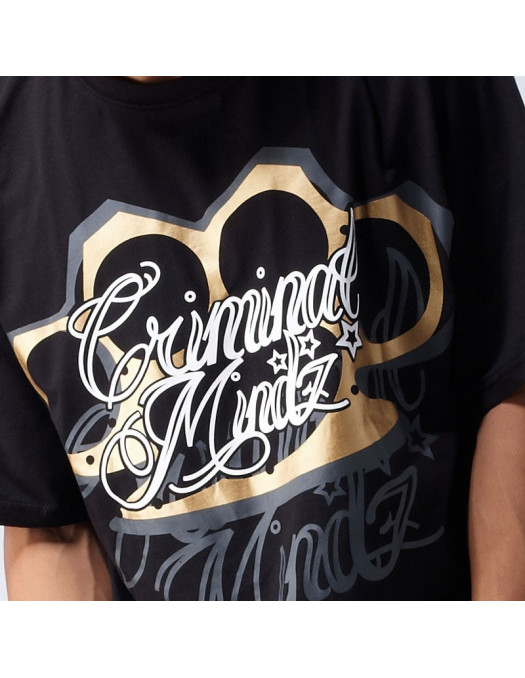Townz T-shirt Criminal Mindz Black