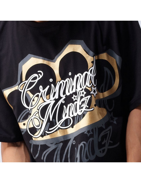 Townz T-shirt Criminal Mindz Black
