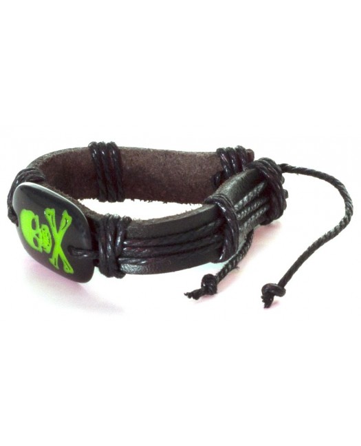 Bracelet - Skeleton green