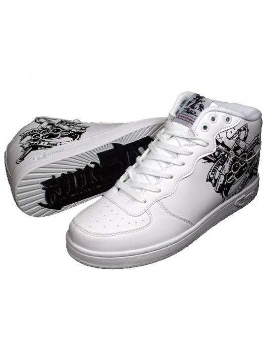 Criminal Minded White Shoes