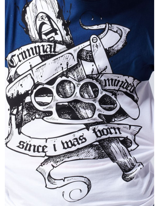 Criminal Minded Royal T-shirt