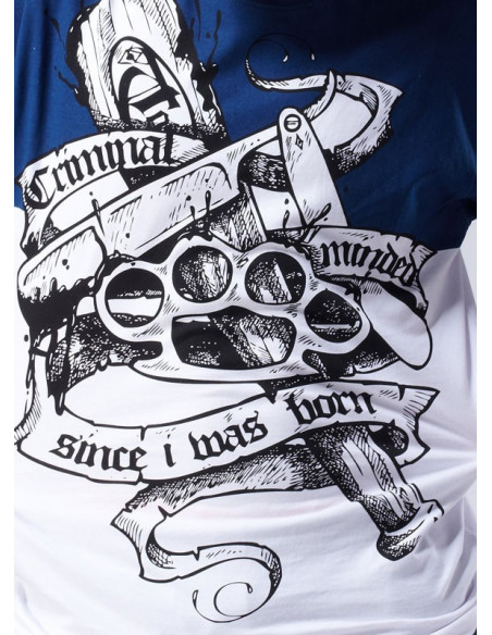 Criminal Minded Royal T-shirt