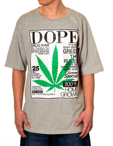 Townz Home Grown n Dope Grey T-shirt