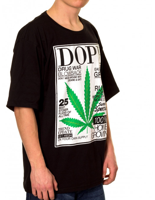 Townz Home Grown n Dope Black T-shirt