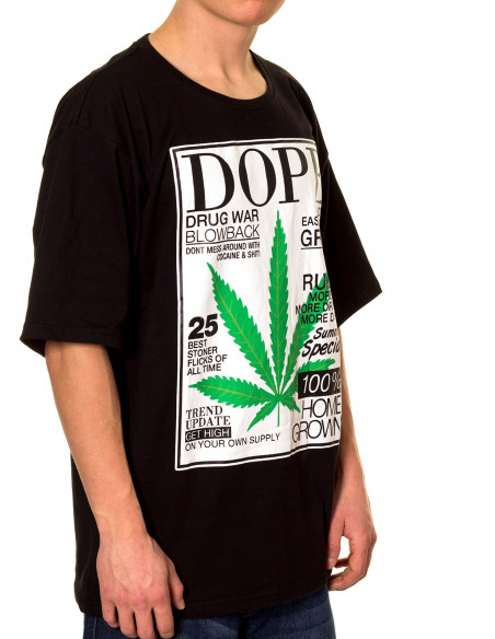 Townz Home Grown n Dope Black T-shirt