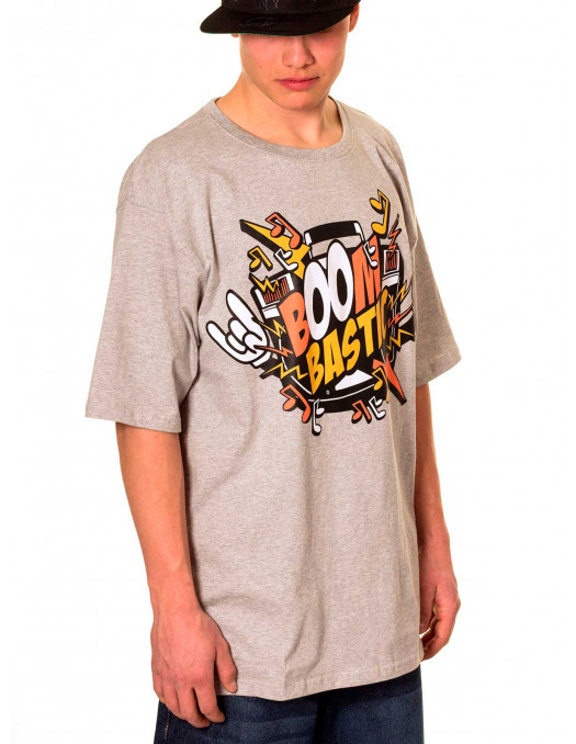 Townz Boom Bastic Grey Baggy T-shirt