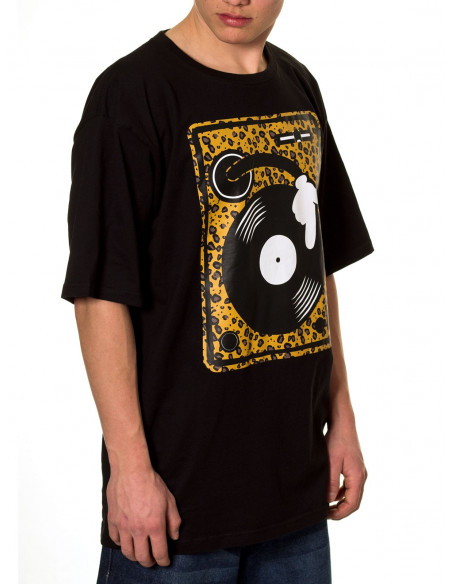 Townz Baggy T-shirt Turntable Black