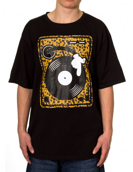 Townz Baggy T-shirt Turntable Black