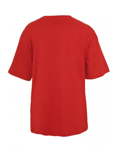 Classic Long Tee Red