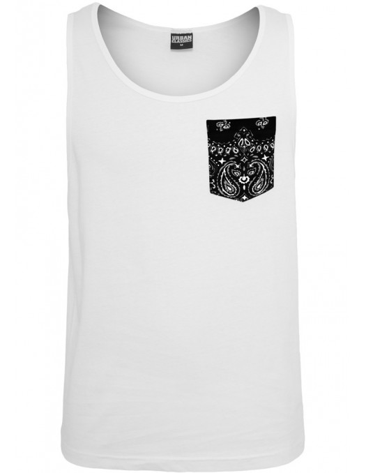Contrast Pocket Jersey Big Tank...
