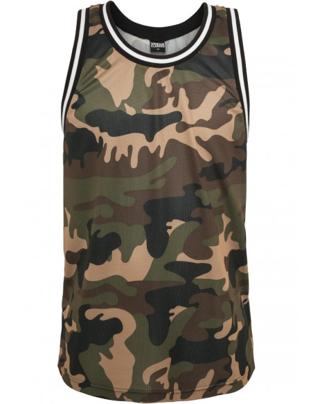 Camo Mesh Tanktop woodcamo/blk/wht
